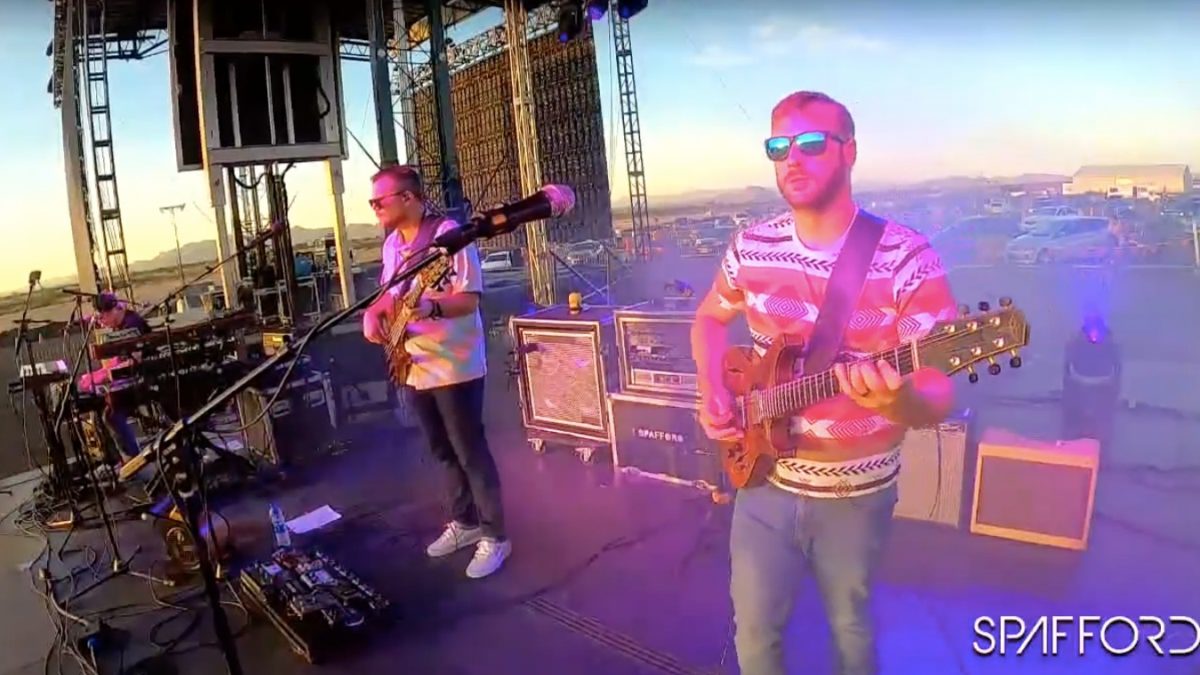 Spafford Performs Socially Distant Drive-In Concert In Arizona