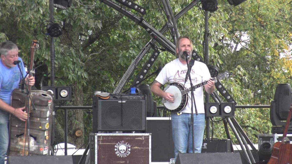 Split Lip Rayfield - 10-14-16 Hillberry Festival Eureka Springs, AR HD tripod