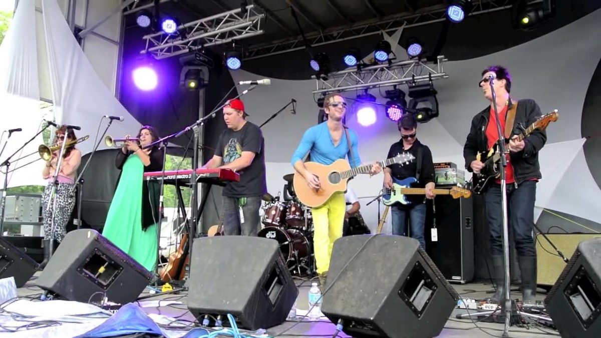 Van Ghost performing "Fortune Teller" at Summer Camp 2013