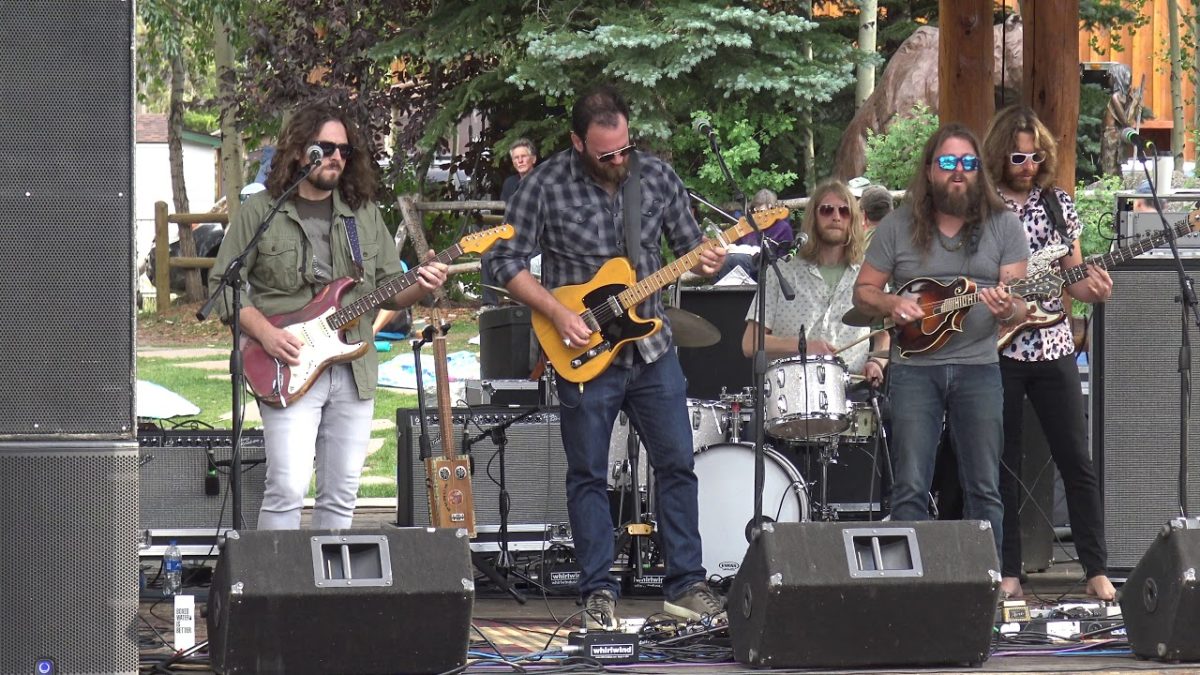 Cris Jacobs Band w/ Paul Hoffman - 8-22-19 Frisco Historic Park Frisco, CO SBD 4K HD tripod