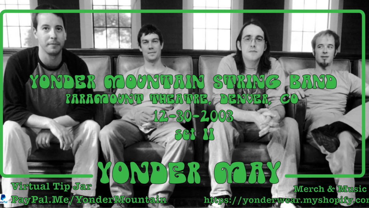 Today's Livestreams, May 21, 2020: Yonder Mountain String Band, DelFest At Home & More