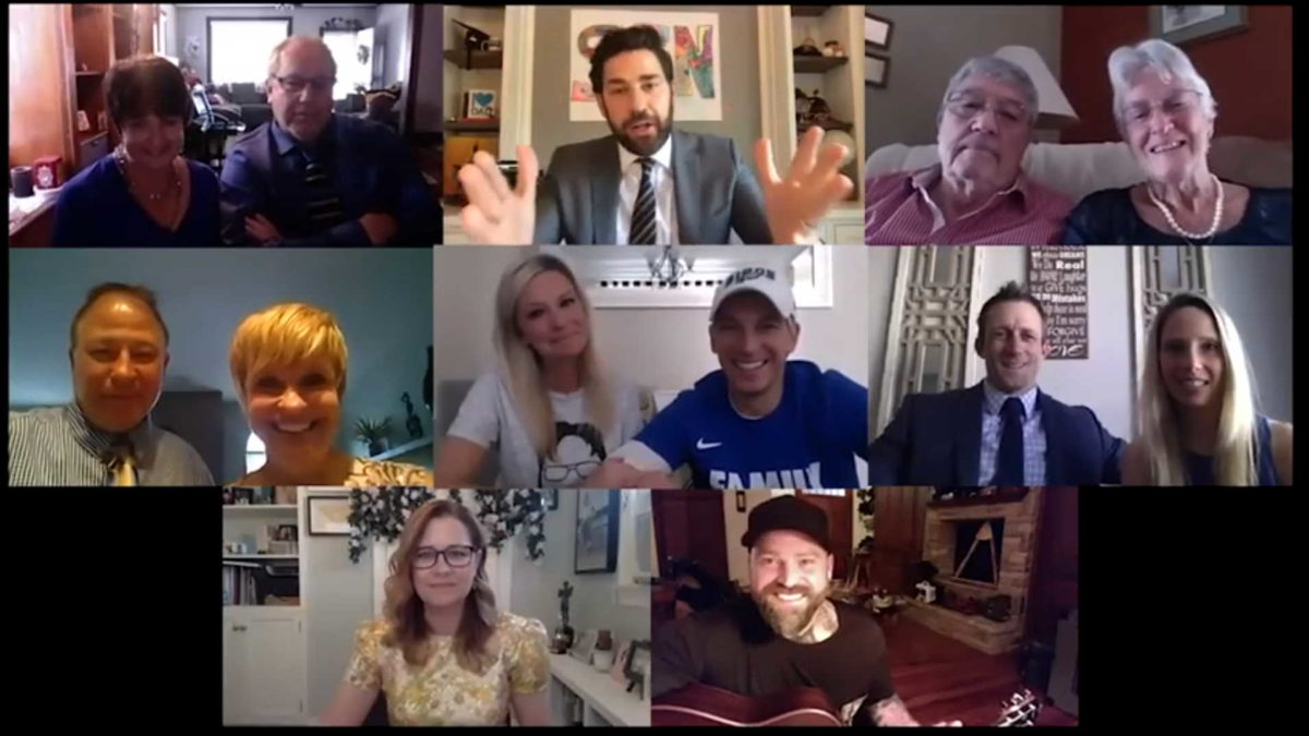 Zac Brown Serenades Newlyweds & ‘The Office’ Cast Members With New Song