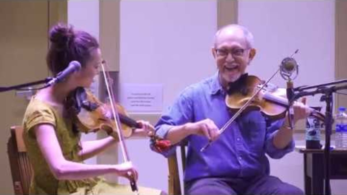 Brittany Haas, Natalie Haas, and Bruce Molsky "Kvartetten~Raven" 4/20/19 Whately, MA