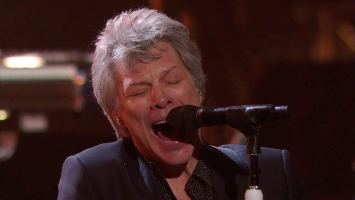 Bon Jovi perform "When We Were Us" at the 2018 Rock & Roll Hall of Fame Induction Ceremony
