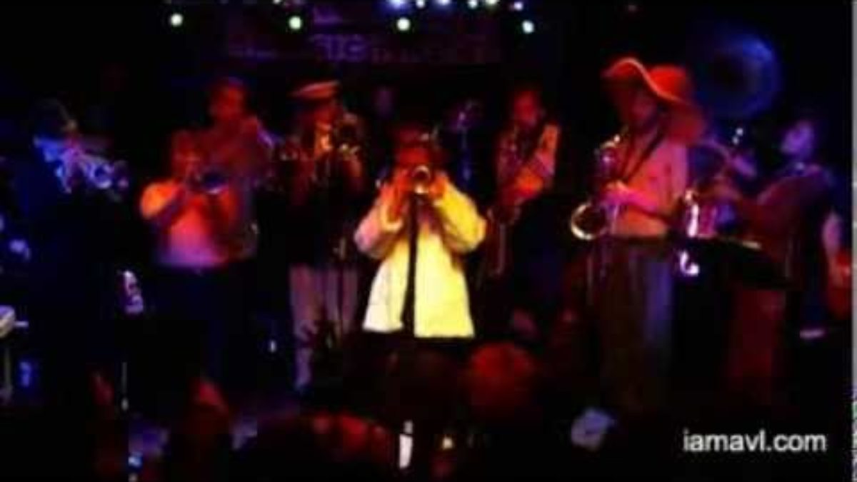 Empire Strikes Brass featuring Debrissa Mckinney solo set @ The Asheville Music Hall 10-31-2013