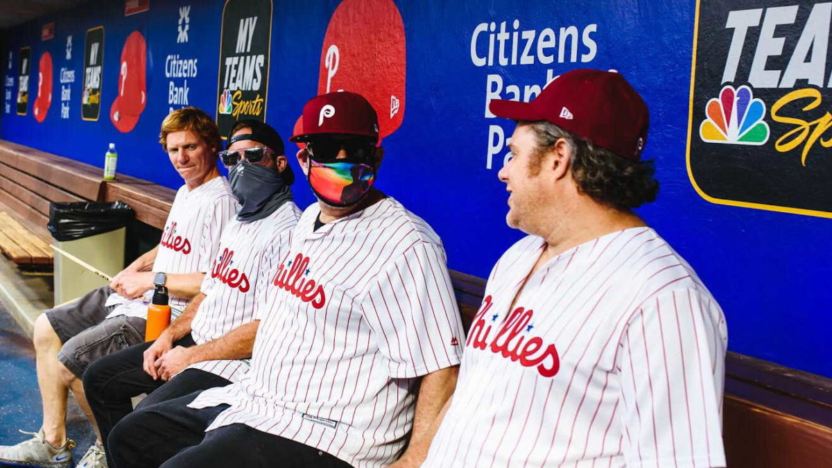 The Disco Biscuits Perform On Infield At Citizens Bank Park