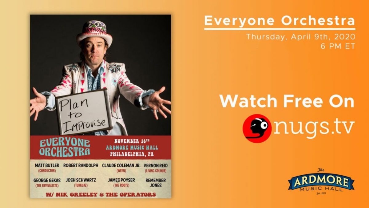 Everyone Orchestra - 11/16/19 - Ardmore Music Hall