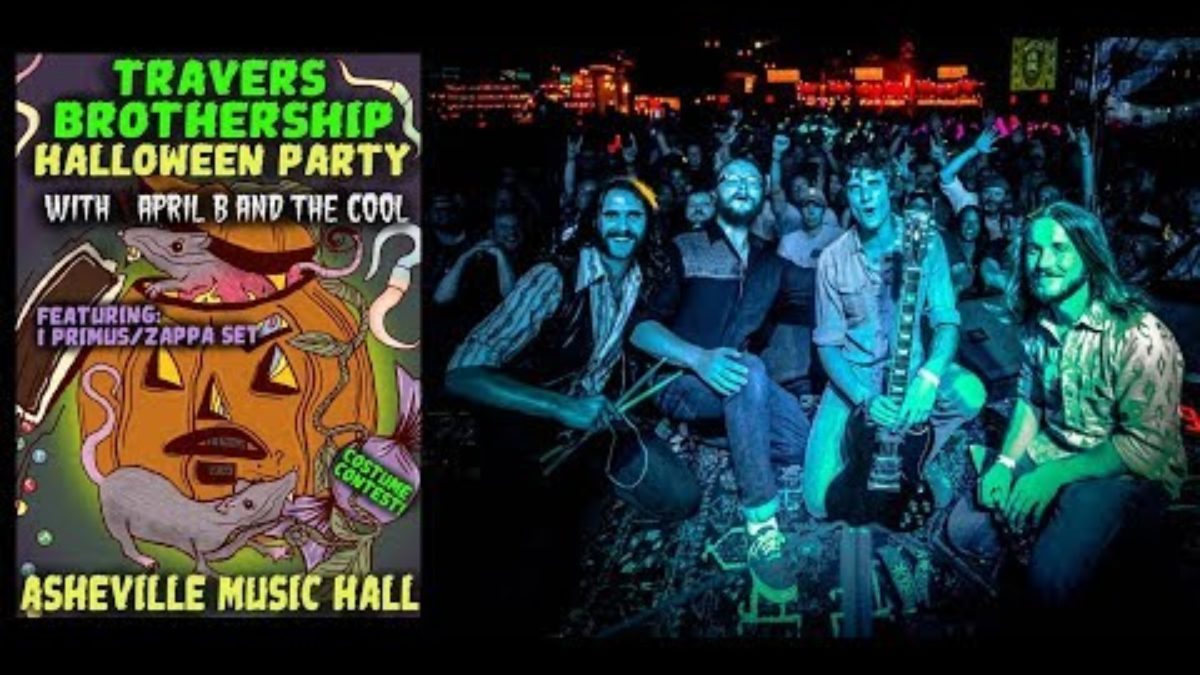 TRAVERS BROTHERSHIP HALLOWEEN (PRIMUS/ZAPPA 2nd set) @ Asheville Music Hall 10-31-2019