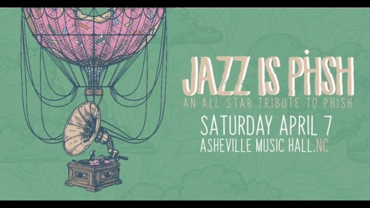 JAZZ is PHSH 2 hr. LIVE Set @ Asheville Music Hall 4-7-2018