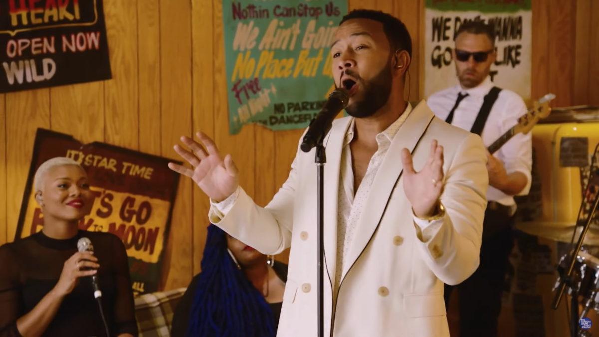John Legend Performs 'Ooh Laa' On 'Fallon'