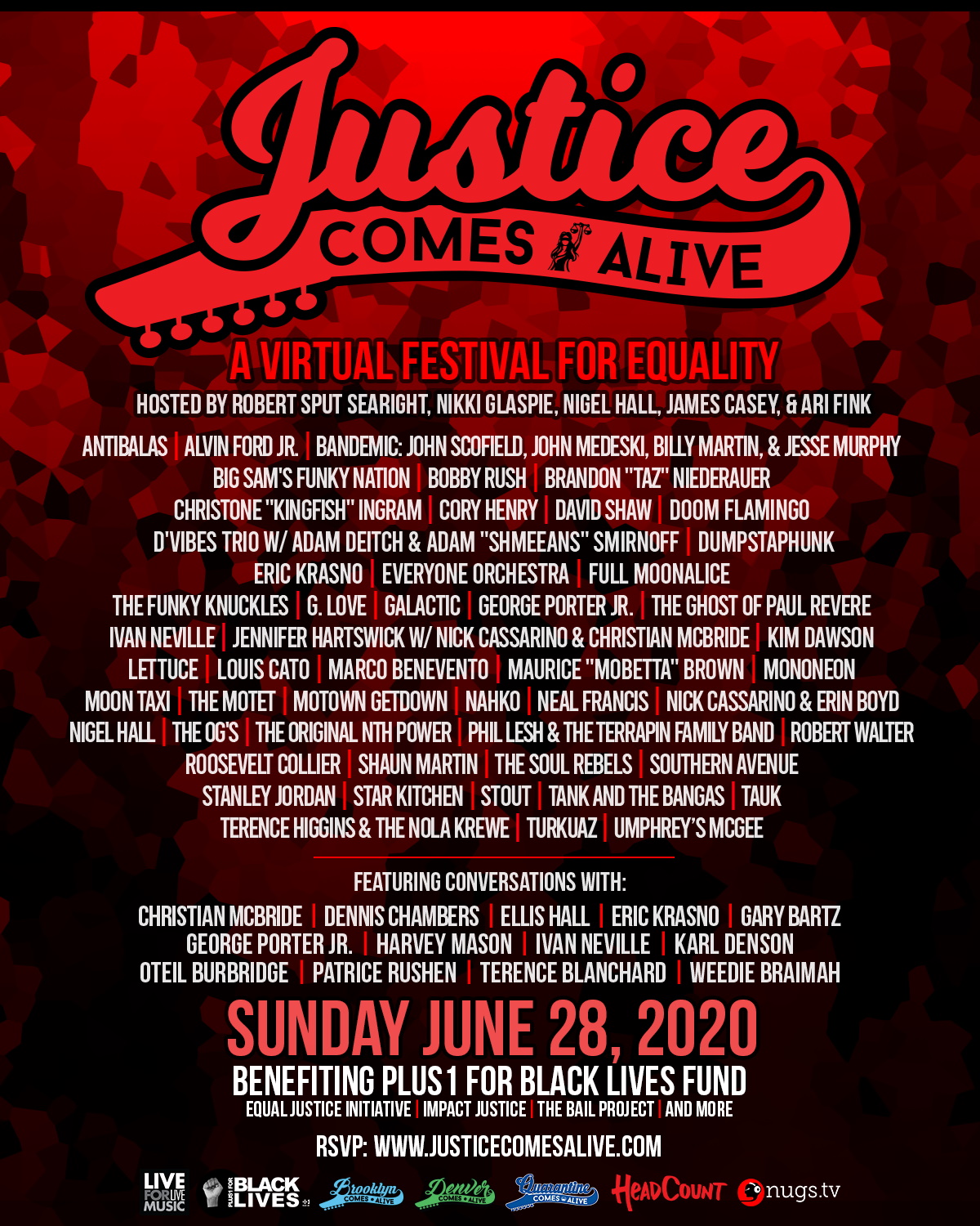 Justice Comes Alive Poster