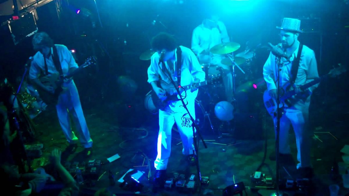 "Drunk People/Moonwalk/ Schwames Bond/ Pop Off" ~ Pigeons Playing Ping Pong 12-31-12 The 8x10