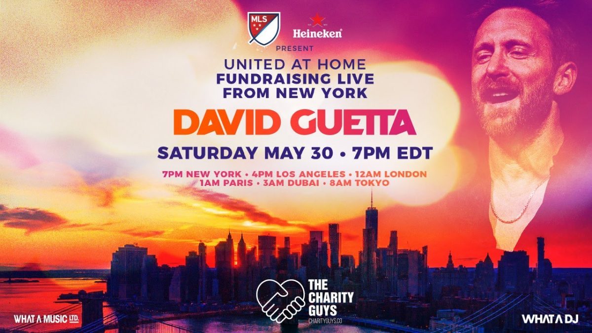 David Guetta / United at Home - Fundraising Live from NYC #UnitedatHome #StayHome #WithMe