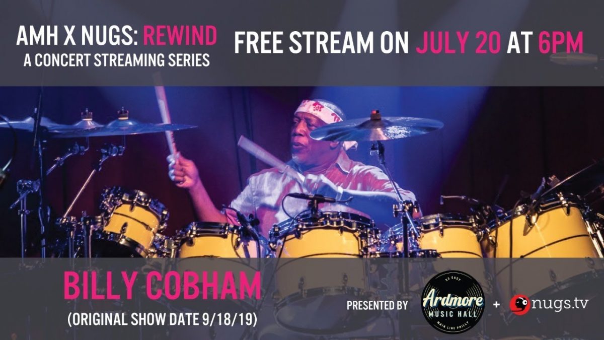 AMH x nugs Rewind: Billy Cobham 9/18/2019