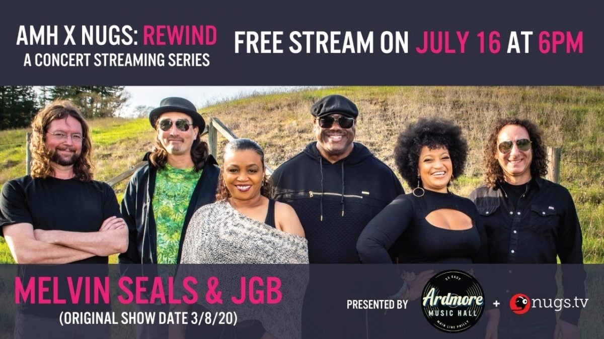 AMH x nugs Rewind: Melvin Seals & JGB 3/8/2020