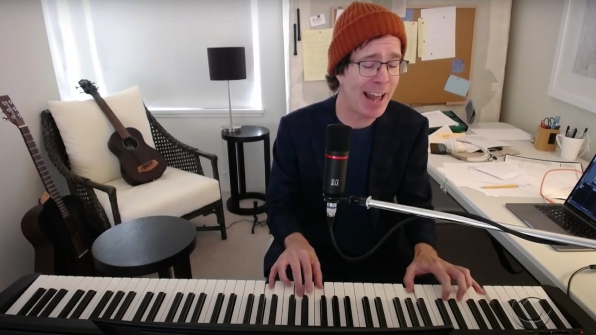 Ben Folds Performs ‘2020’ On ‘Colbert’