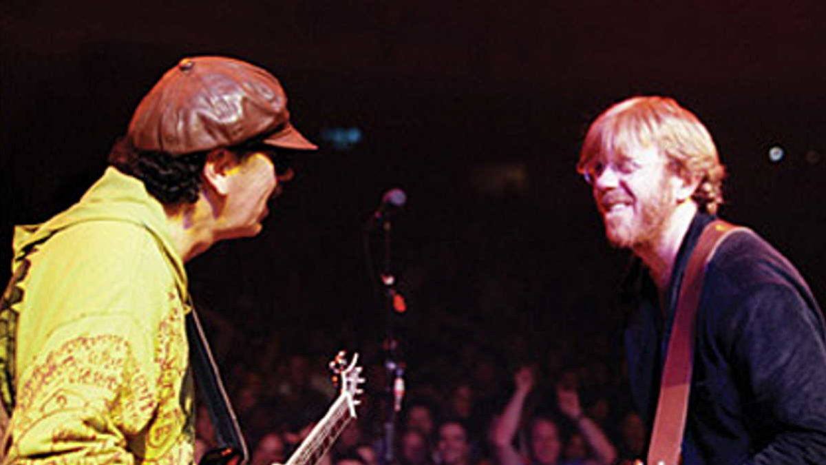 Happy Birthday Carlos Santana: Performing Live With The Trey Anastasio Band In 2003