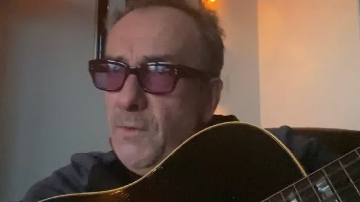 Elvis Costello - from isolation - Artists4NHS (March 2020)