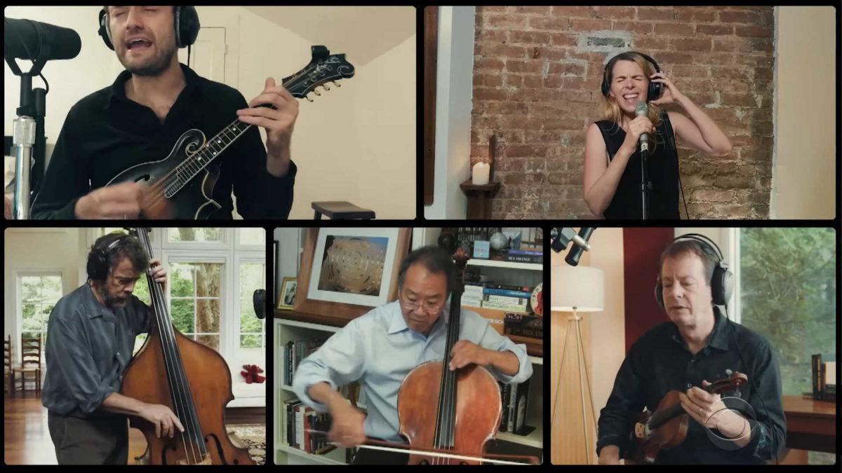 Goat Rodeo Featuring Yo-Yo Ma, Chris Thile & More Performs ‘The Trappings’ For ‘Colbert’
