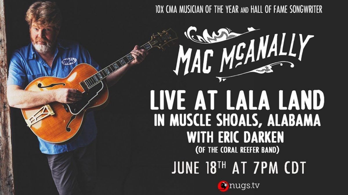 Mac McAnally with Eric Darken Live At LALA Land in Muscle Shoals, AL