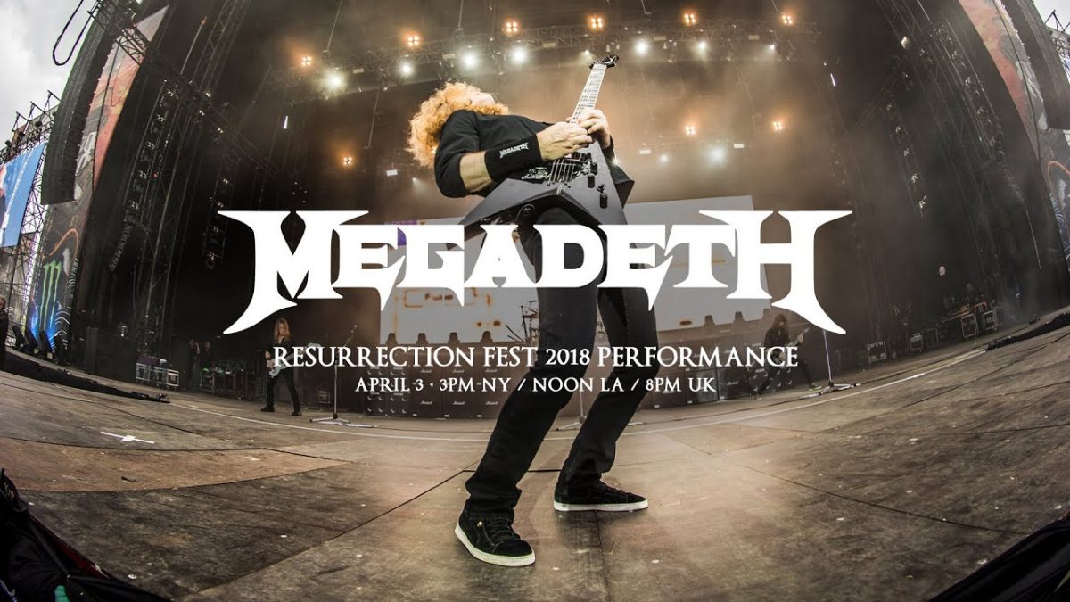 Megadeth: Live at Resurrection Fest 2018