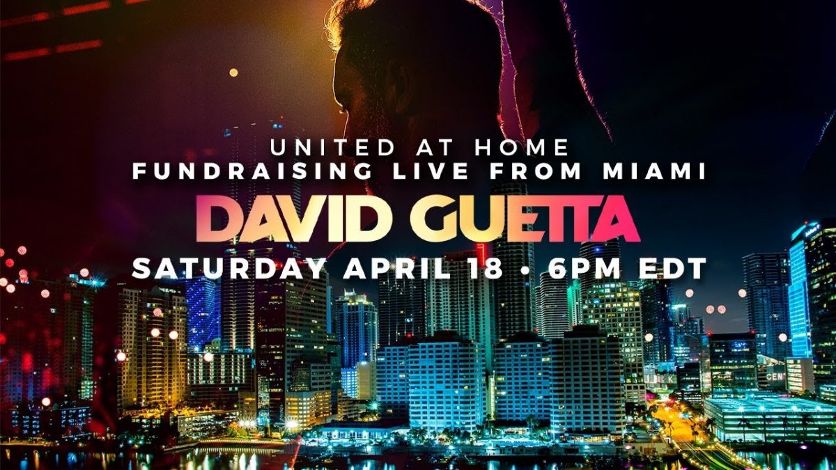 David Guetta / United at Home - Fundraising Live from Miami #UnitedatHome #StayHome #WithMe