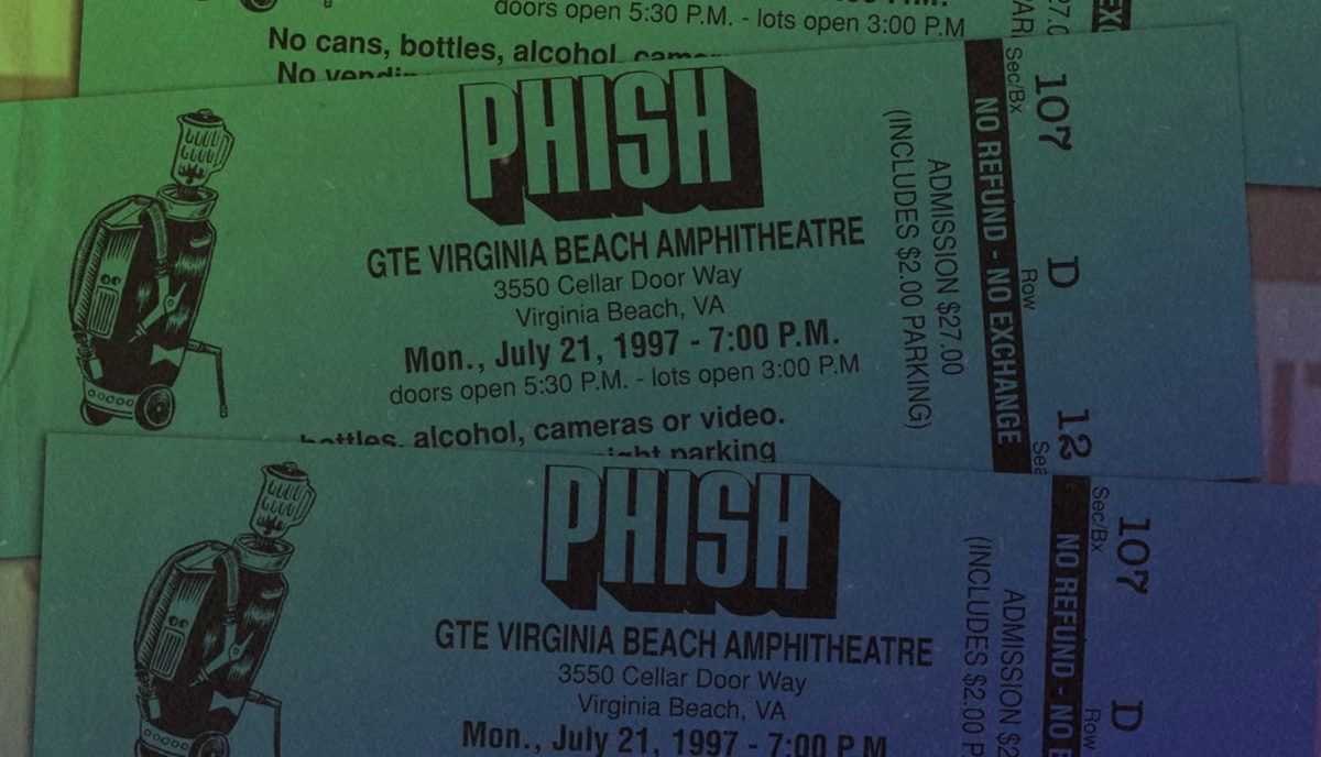 Phish Virginia Beach 1997 LivePhish