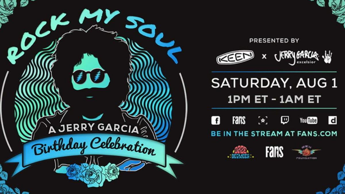 Today’s Livestreams, August 1, 2020: Jerry Garcia Birthday Celebration, moe., Lolla2020 & More