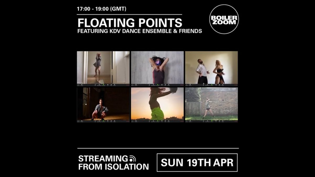 Floating Points featuring KDV Dance Ensemble & Friends | Boiler Room: Streaming From Isolation
