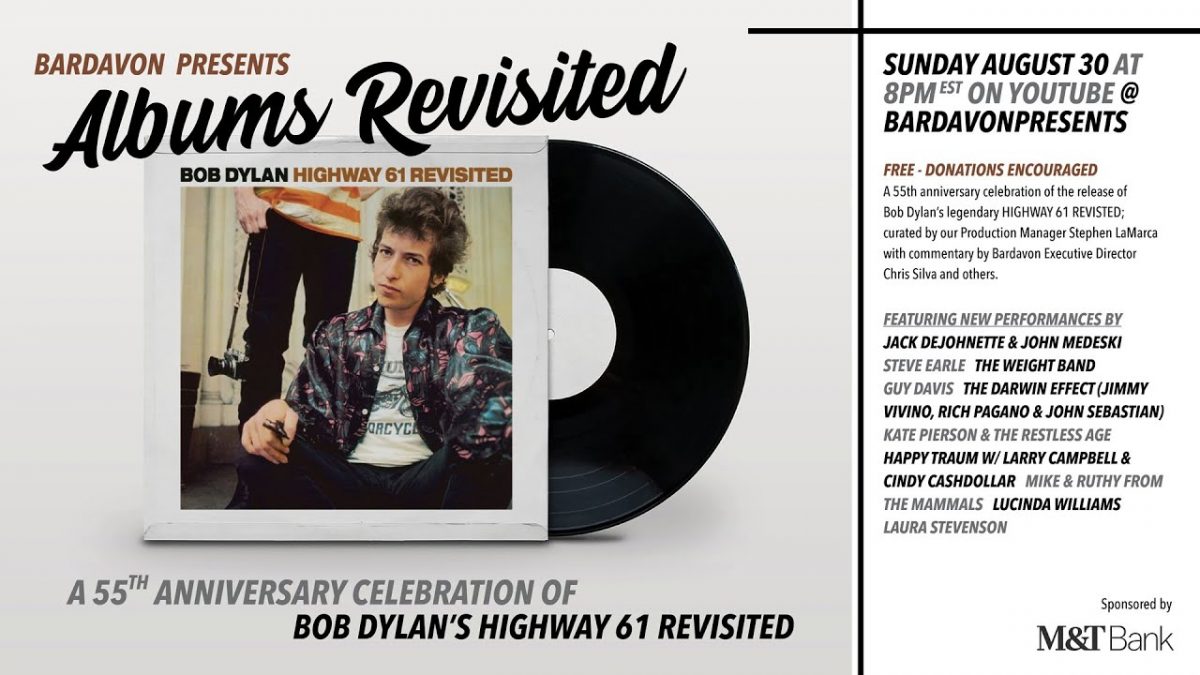 Bardavon Presents Albums Revisited #1 - Bob Dylan's Highway 61 Revisited