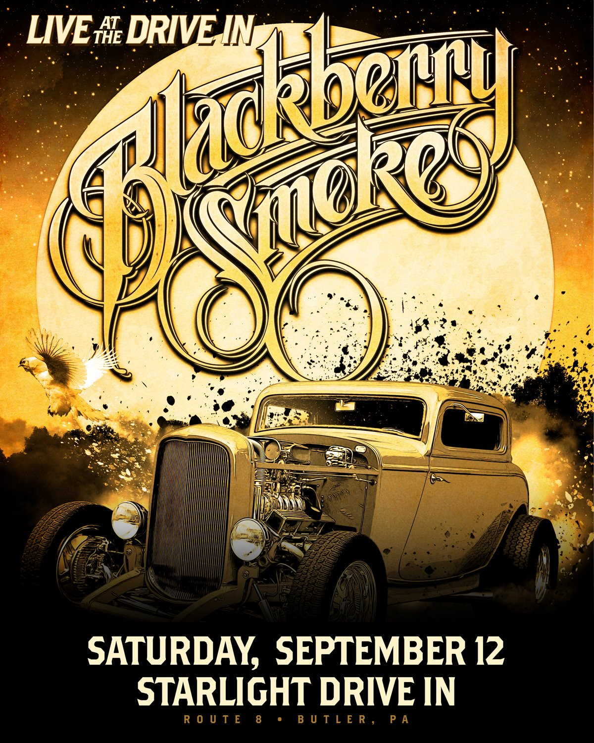 Blackberry Smoke Starlight Drive In Concert