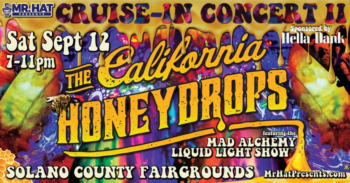 California Honeydrops Drive In Concert