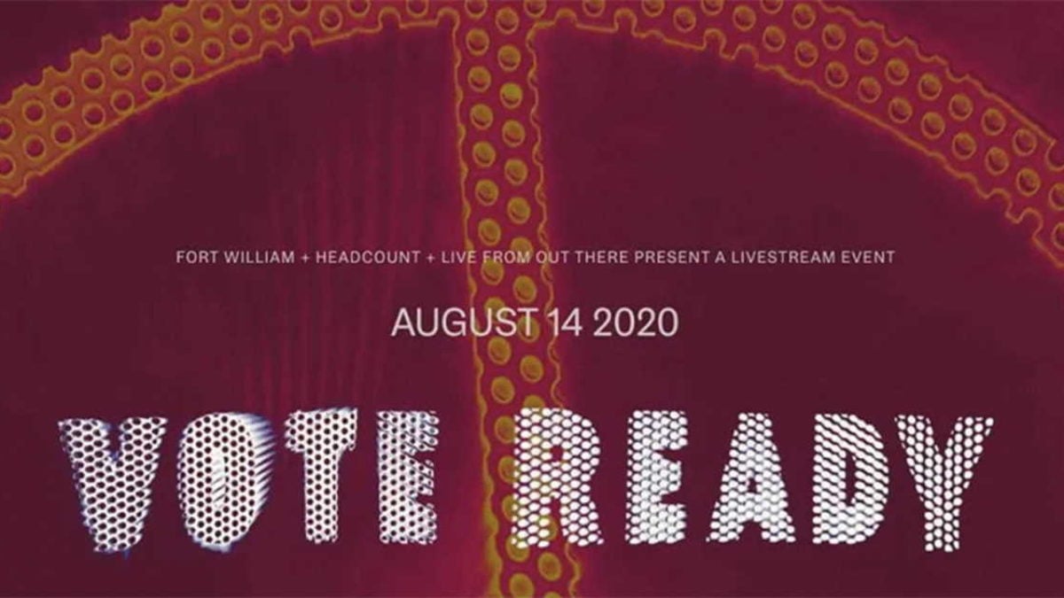 Today's Livestreams, August 14, 2020: HeadCount Benefit, GSBG, Everyone Orchestra & More