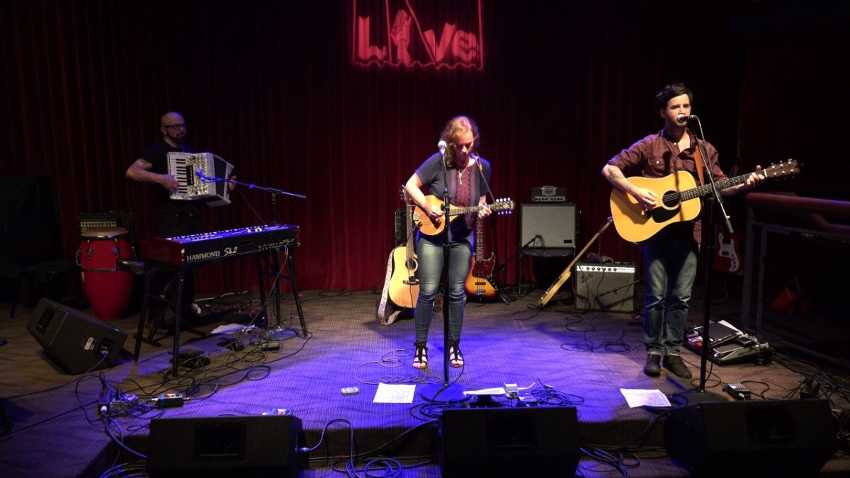 Adrien Reju, Andy Stack and Jeremy Baum - 4K - 06.30.17 - World Cafe Live - Philly