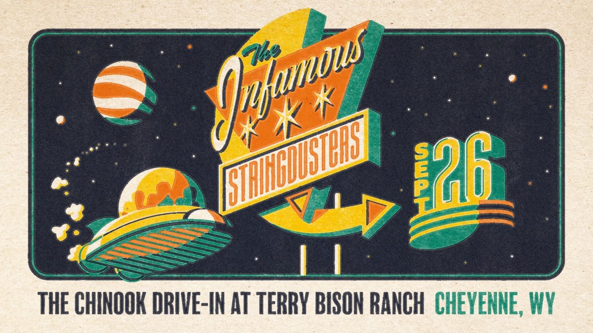 Infamous Stringdusters Drive-In Wyoming