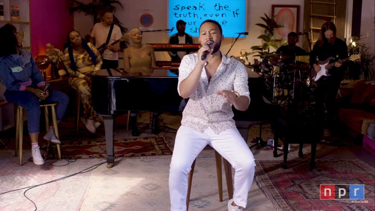John Legend Performs For NPR Music ‘Tiny Desk (Home) Concert’ Series