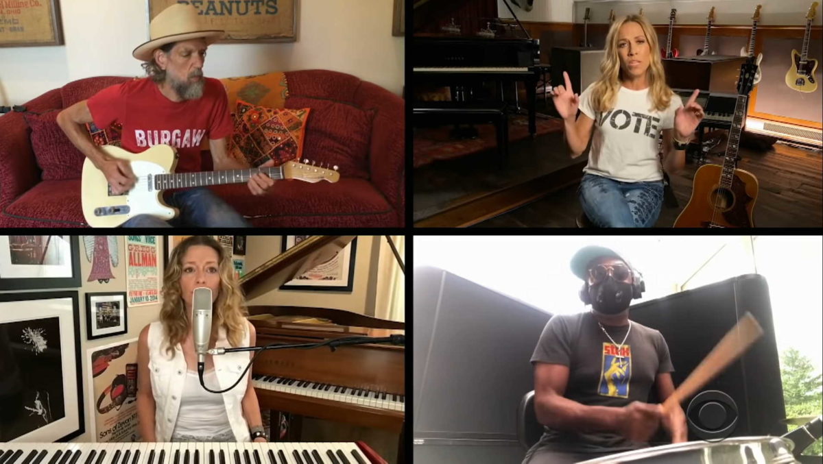 Sheryl Crow Woman In The White House Colbert Video