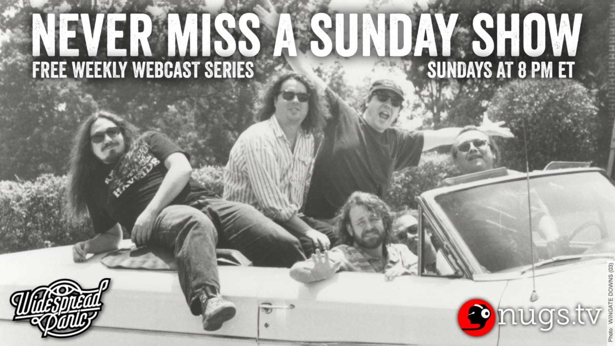 Widespread Panic Selects Red Rocks 2002 Concert For 'Never Miss A Sunday Show'