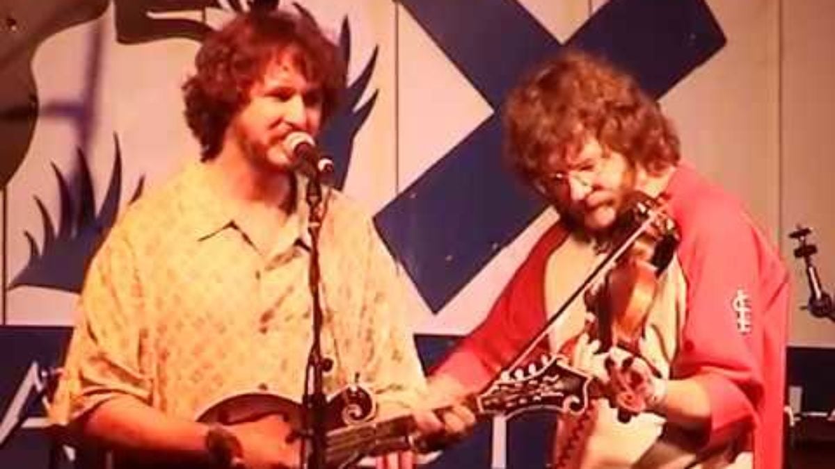 Drew Emmitt and Freedom Ride with Sam Bush July 19, 2003 "Breaking Through" Grey Fox