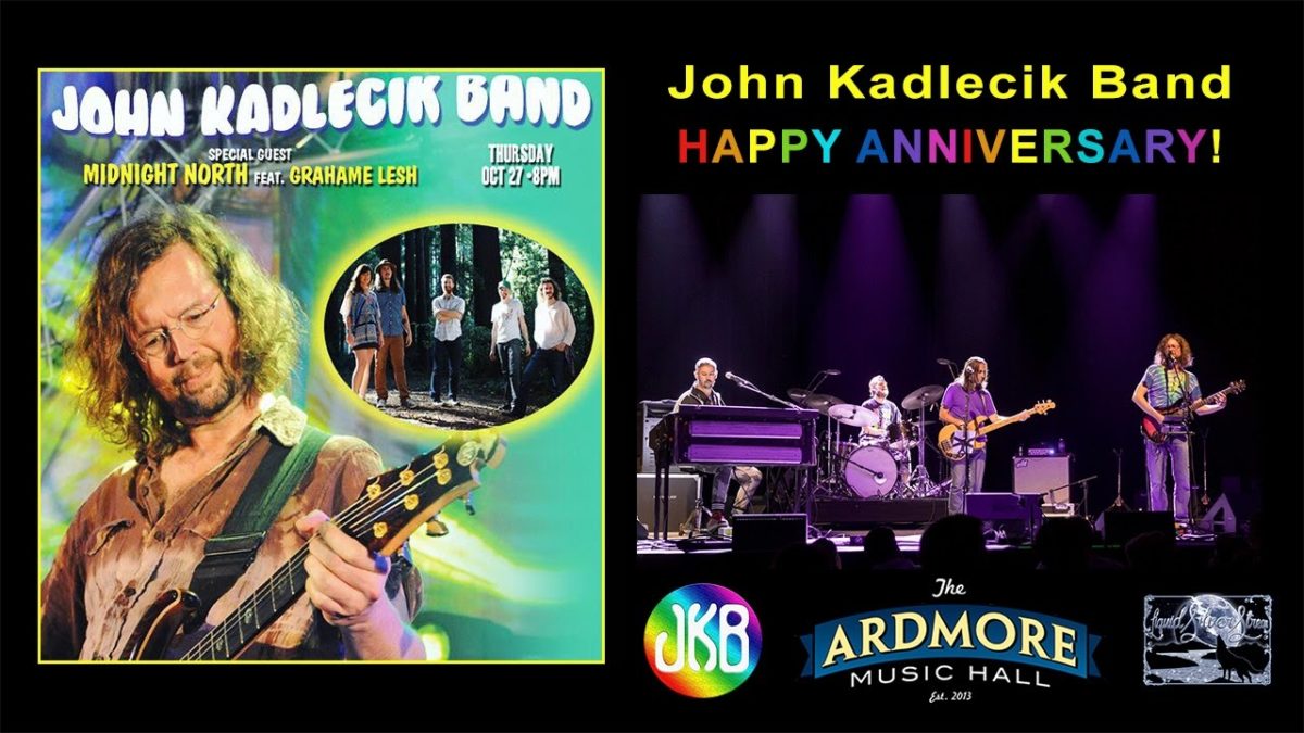 2016-10-27 - John Kadlecik Band (w/ Midnight North) - Ardmore Music Hall