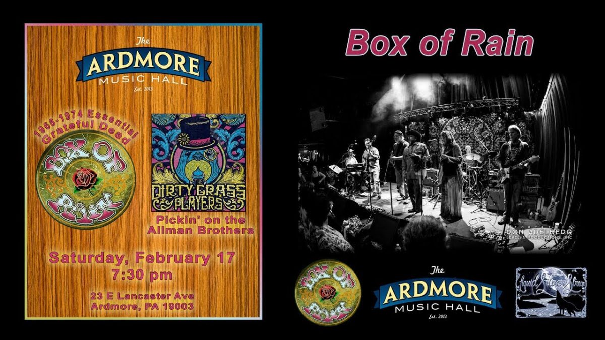 Box Of Rain Videos, Tour History