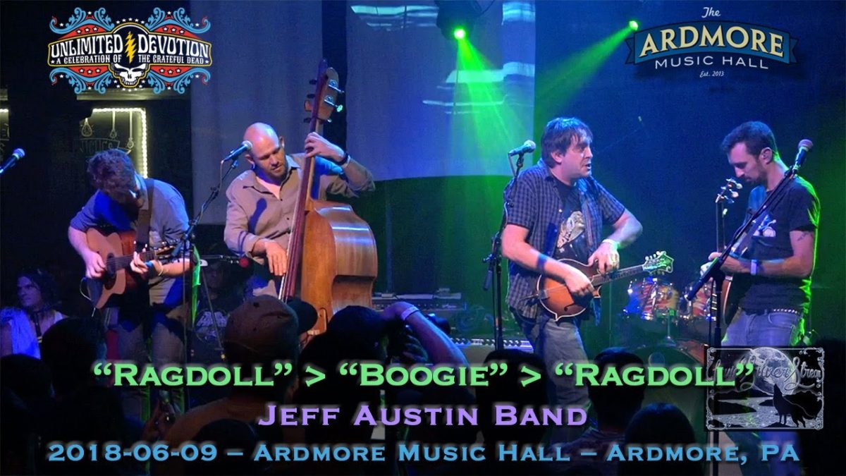 2018-06-09 - "Ragdoll" - "Boogie" - "Ragdoll" - Jeff Austin Band - Ardmore Music Hall