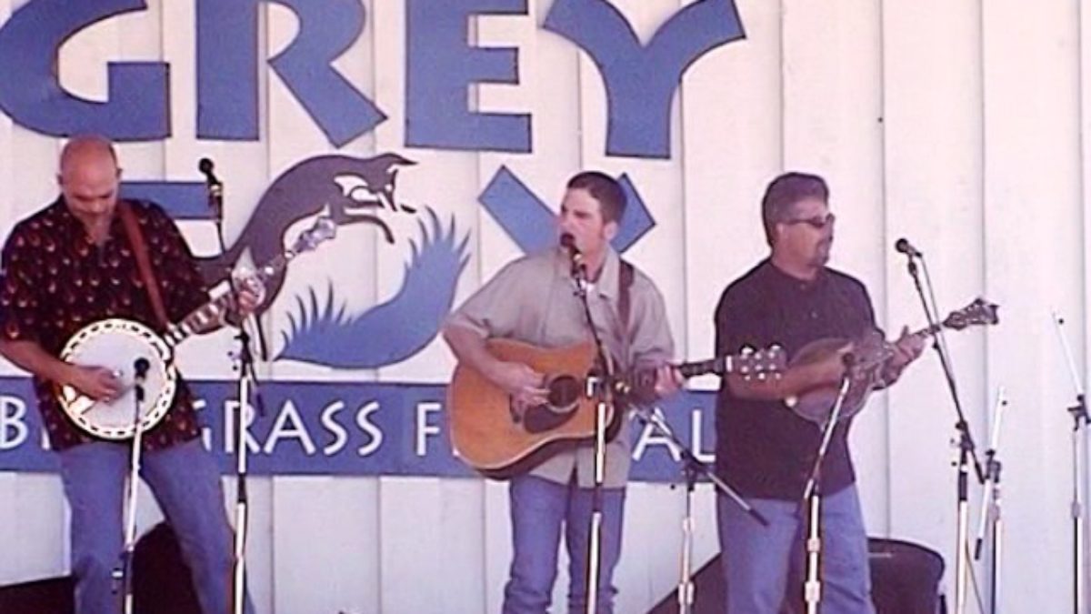 Lonesome River Band "I Wont Be Calling For You" July 20. 2002 Grey Fox Bluegrass Festival