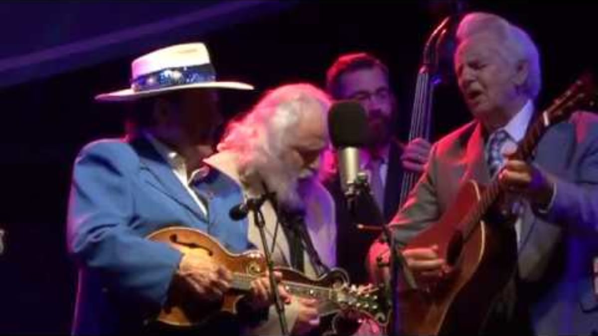Del McCoury, David Grisman, Bobby Osborne, "Roll in My Sweet Babys Arms," FreshGrass 2017
