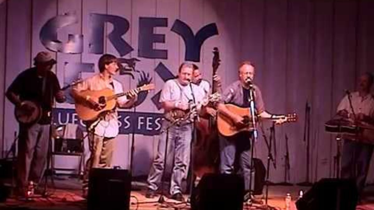 Seldom Scene "Lay Down Sally" July 20, 2002 Grey Fox Bluegrass Festival, E Ancramdale, NY