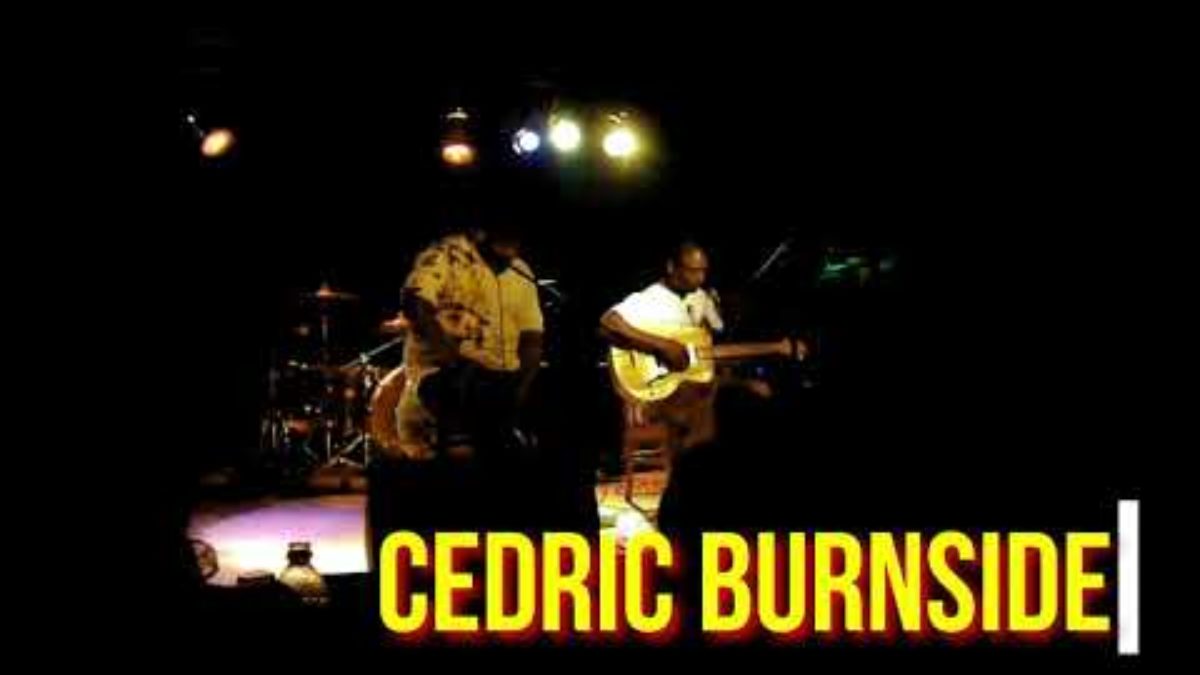 Cedric Burnside - The Soapbox Laundro-Lounge, Wilmington NC in 2010