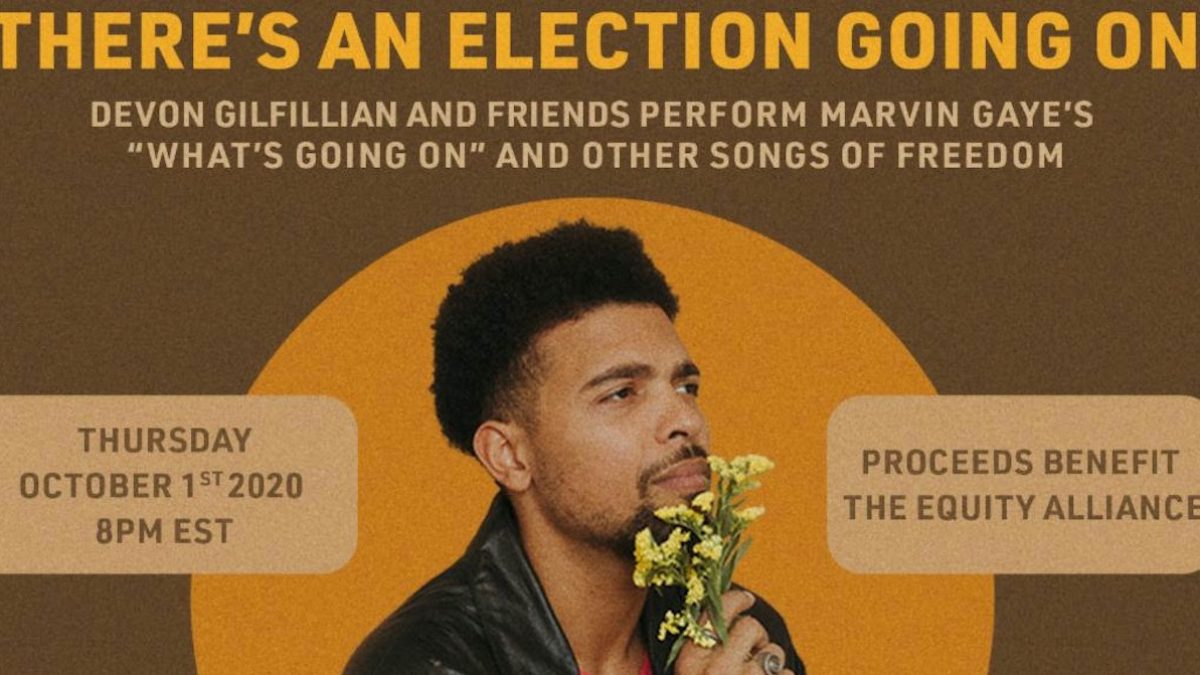 Devon Gilfillian Announces ‘There’s An Election Going On’ Livestream Special Featuring Grace Potter, Jason Isbell & More