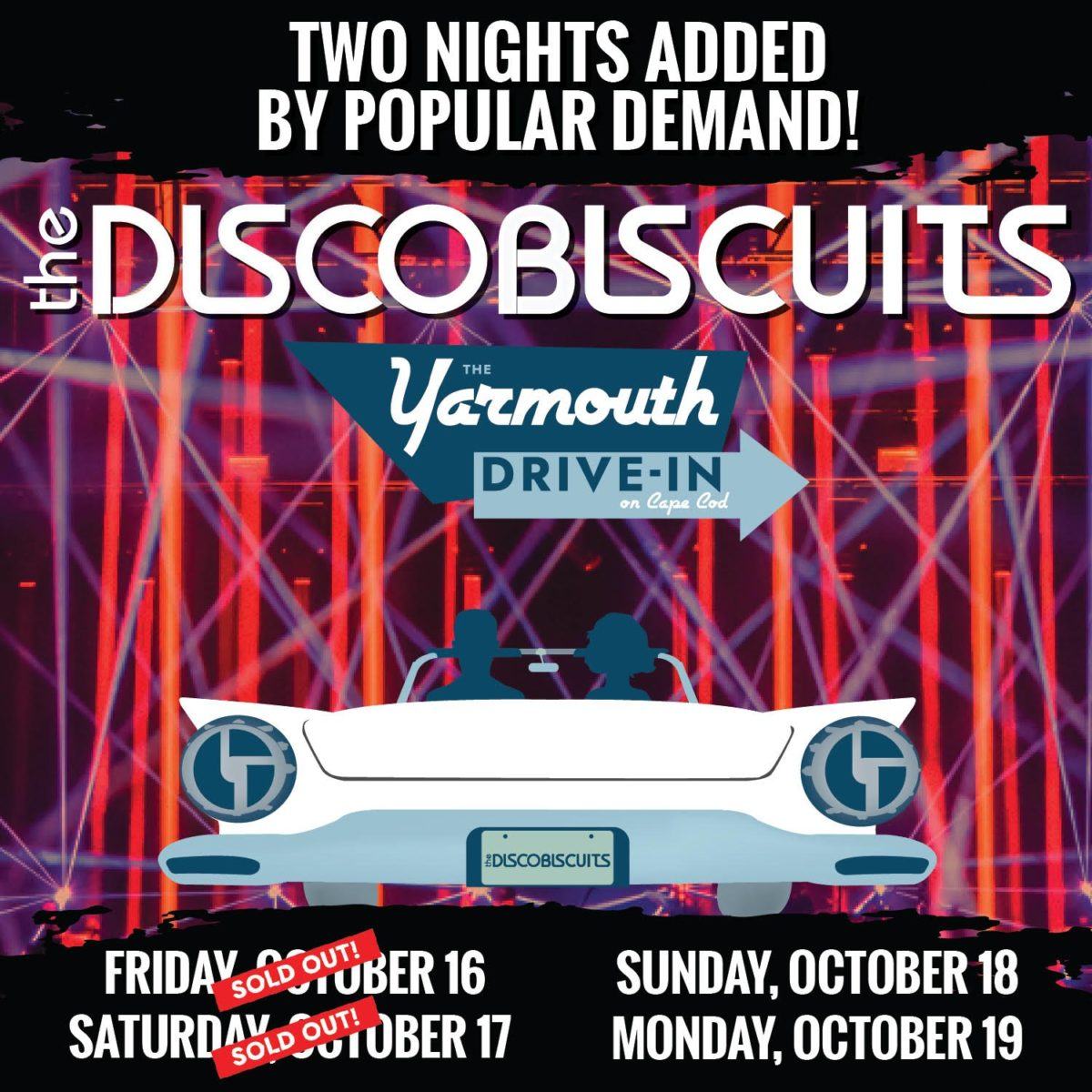 Disco Biscuits Expand Drive-In Concerts Cape Cod