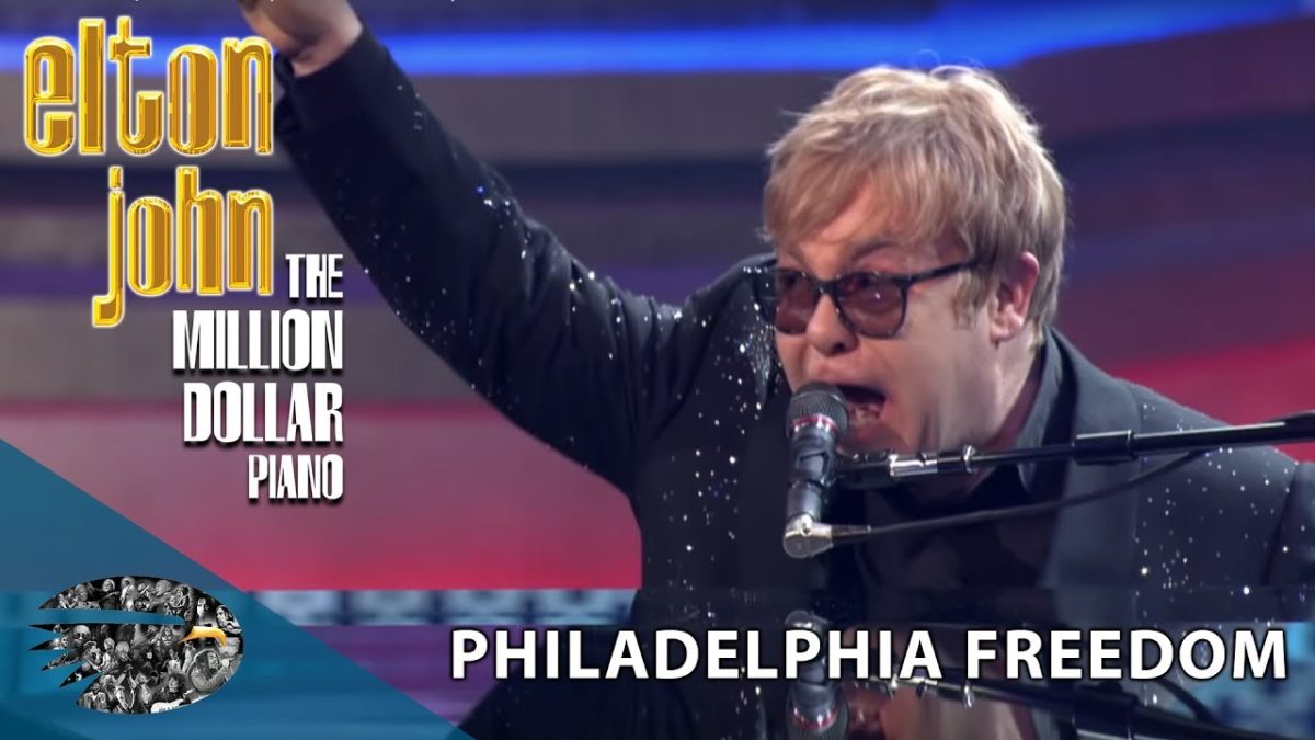 Elton John - Philadelphia Freedom (Million Dollar Piano) ~ HD