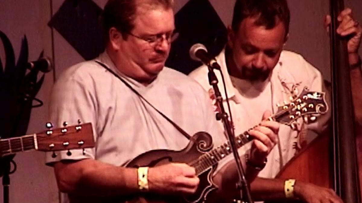 The Seldom Scene with Chris Eldridge 7/20/02 "Big Train From Memphis" E Ancramdale, NY